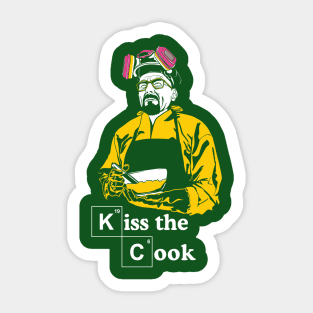 Kiss the cook Sticker